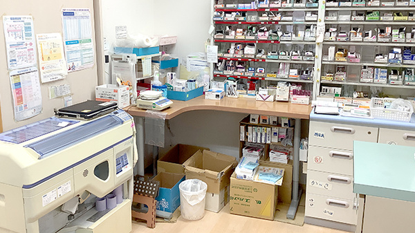 堀内調剤薬局の調剤室