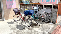 堀内調剤薬局の駐輪場