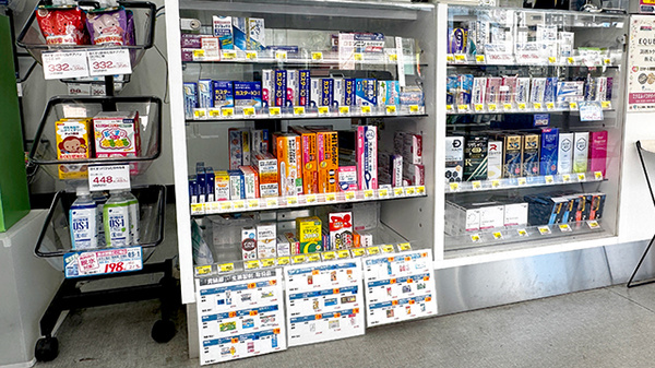 薬局トモズ清瀬店の一般医薬品