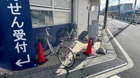 薬局トモズ清瀬店の駐輪場