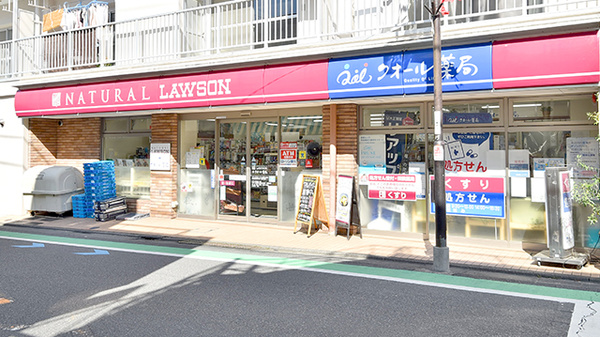 ナチュラルローソンクオール薬局九品仏小前店の外観