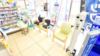ナチュラルローソンクオール薬局九品仏小前店の待合スペース