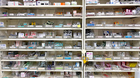 のぞみ薬局下末吉店の薬棚