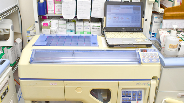 ウイン調剤薬局上末吉店の調剤器具