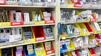 薬局トモズラスカ茅ヶ崎店の薬棚