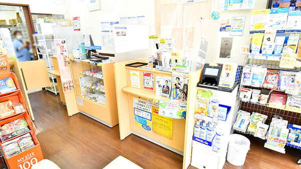 ＳＦＣ薬局逗子店の受付/カウンター