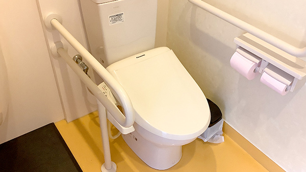 くすのき薬局長津田駅前店のお手洗い
