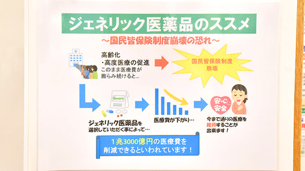 クオール薬局センター南店のジェネリック対応