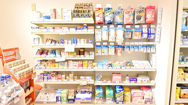 クオール薬局センター南店の一般医薬品