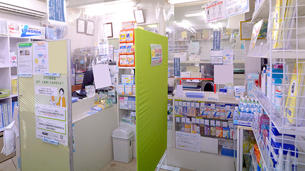 クオール薬局王禅寺店の受付/カウンター