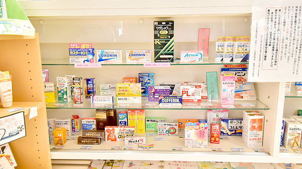 トリム薬局 新発田西店の一般医薬品