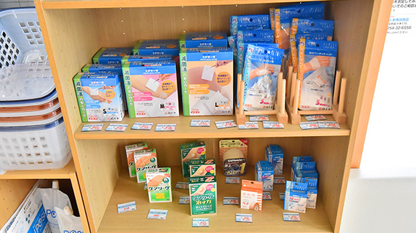 トリム薬局 新発田西店の雑貨品