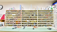 トリム薬局 新発田西店の薬棚