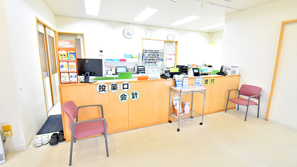 あい薬局小千谷店の受付/カウンター