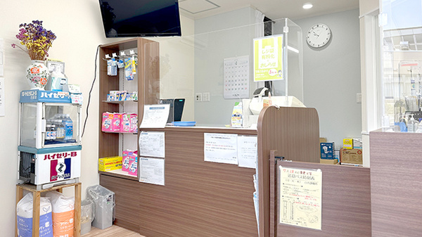 小木調剤薬局の受付/カウンター