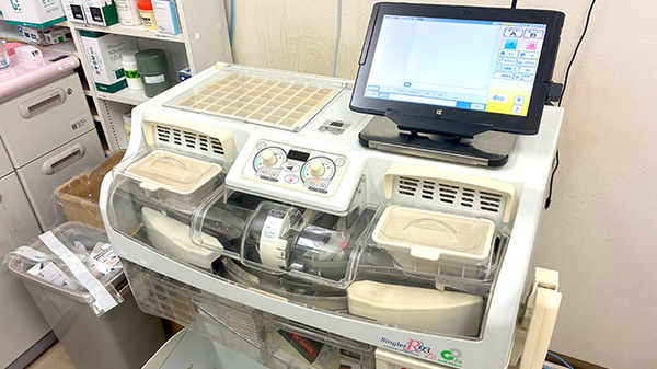 チューリップ泉ヶ丘薬局の調剤器具