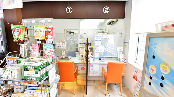 ファーマライズ薬局　魚津店の受付/カウンター