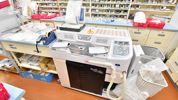 ファーマライズ薬局 平和町店の調剤器具