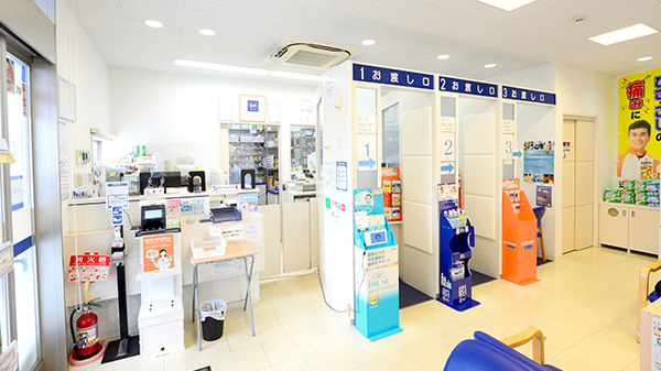 クオール薬局かほく店の受付/カウンター