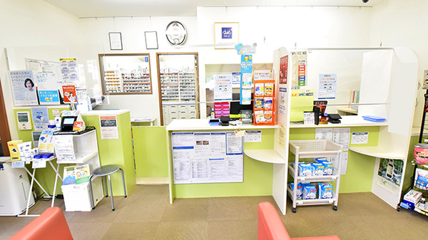 ハート調剤薬局今庄店の受付/カウンター