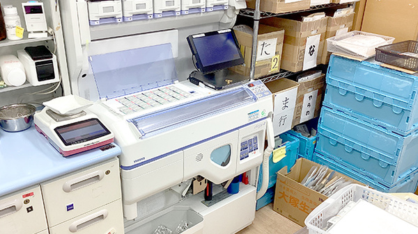 ほほえみ薬局の調剤器具