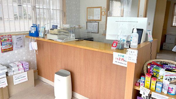 フクシマヤ薬局玉穂店の受付/カウンター