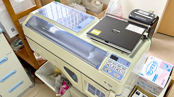フクシマヤ薬局玉穂店の調剤器具
