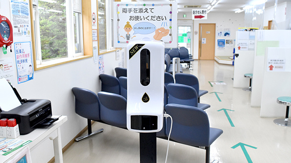 サンロード小町屋薬局の感染予防対策
