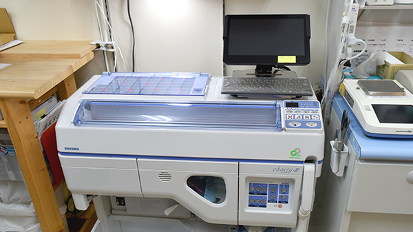 こころ調剤薬局とやまの調剤器具