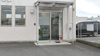 こころ調剤薬局高富店の入口