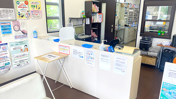 赤坂調剤薬局の受付/カウンター