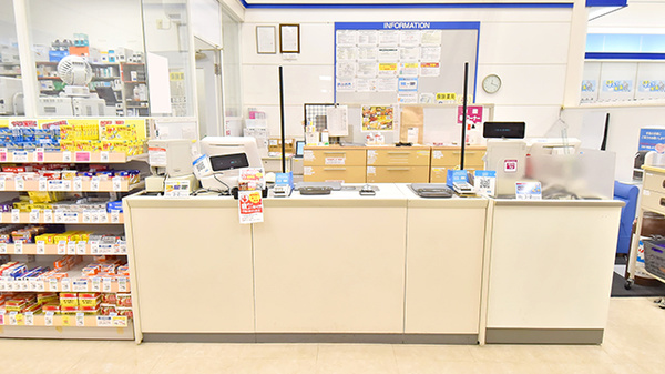 イオン薬局浜松西店の受付/カウンター