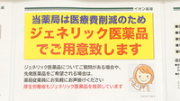 イオン薬局ナゴヤドーム前店のジェネリック対応