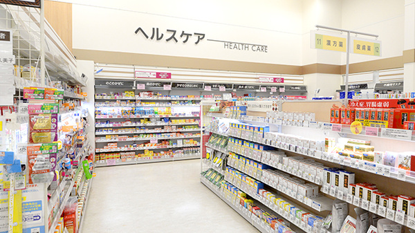 イオン薬局ナゴヤドーム前店の内観