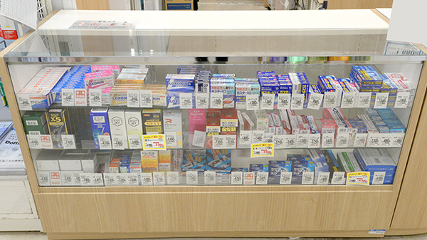 イオン薬局ナゴヤドーム前店の一般医薬品