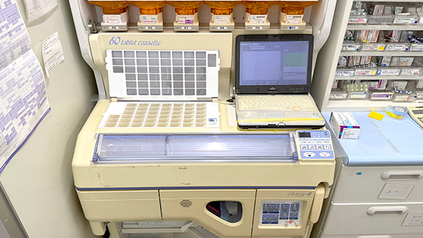 ヒイラギ薬局黒川店の調剤器具