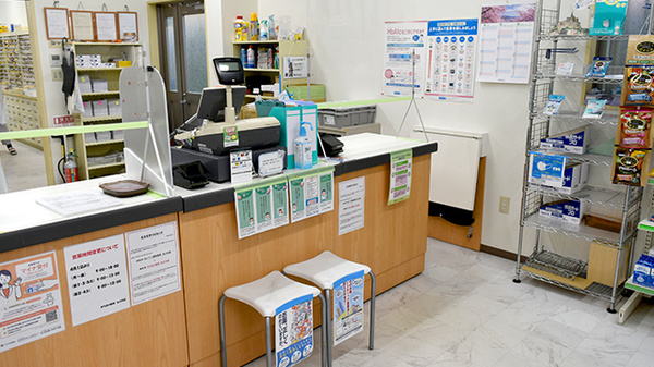 ファーマライズ薬局　中日病院前店の受付/カウンター
