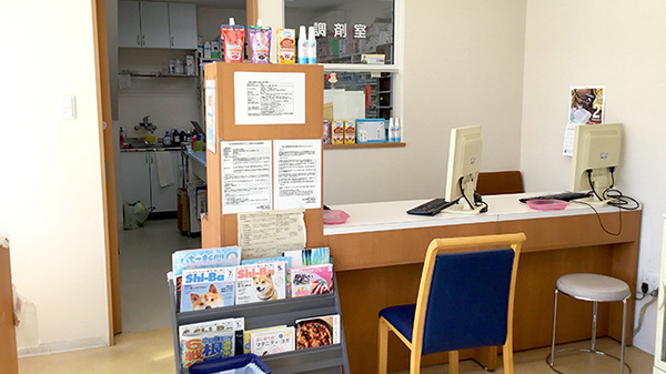 あおば薬局一番町店の受付/カウンター