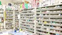 あおば薬局一番町店の薬棚
