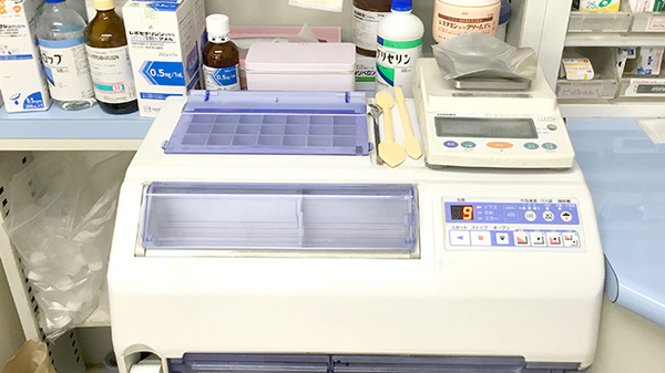 あおば薬局一番町店の調剤器具