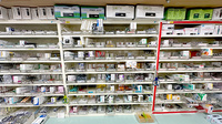 コスモス調剤薬局 天子田店の薬棚