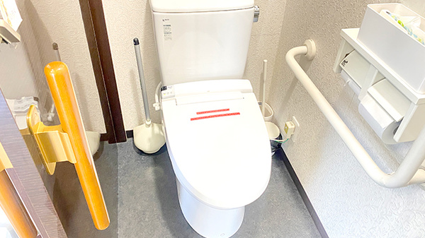 あじさい薬局のお手洗い