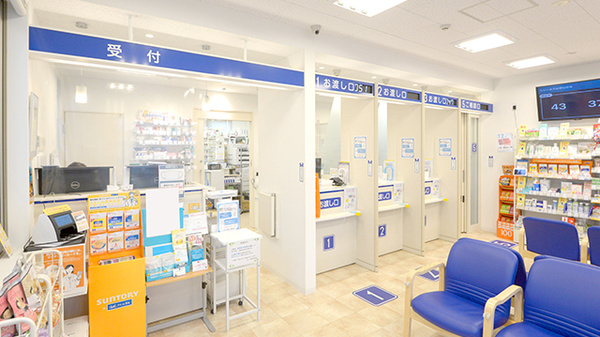 クオール薬局豊橋東店の受付/カウンター