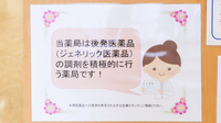 コスモス調剤薬局 木曽川店のジェネリック対応