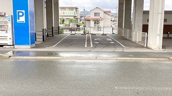 まちほけ薬局　豊川市民病院前店の駐車場