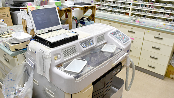 いぶき薬局の調剤器具