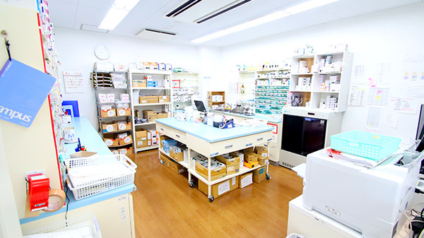 ファーマライズ薬局 長浜七条店の調剤室
