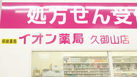 イオン薬局久御山店の看板