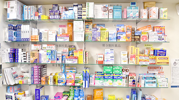 ささゆり薬局の一般医薬品
