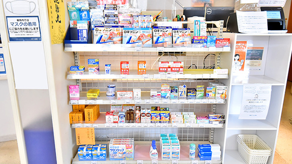 クオール薬局城陽店の一般医薬品